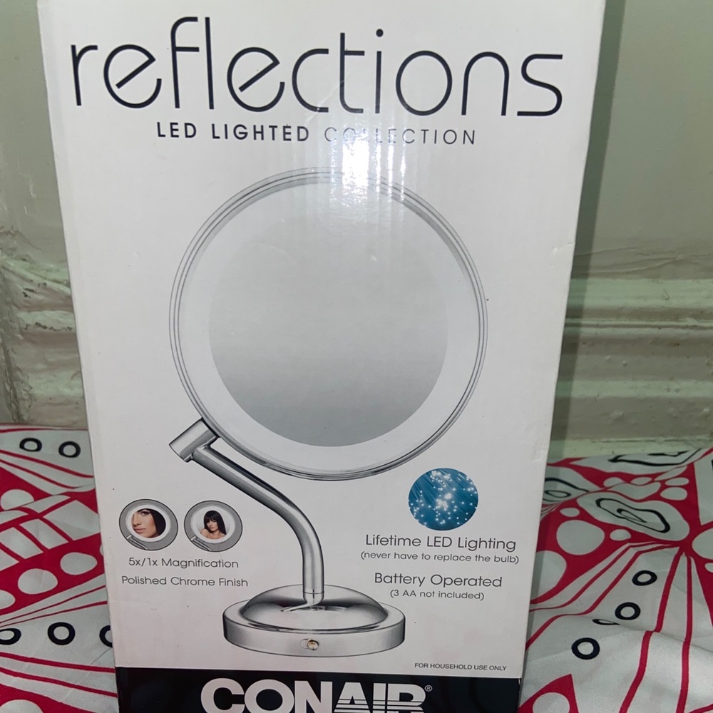 Conair Reflections LED Lighted MirrorSilver